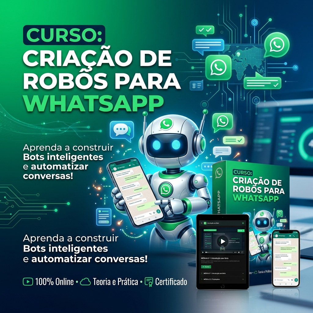 Curso: Criação de Robôs para WhatsApp