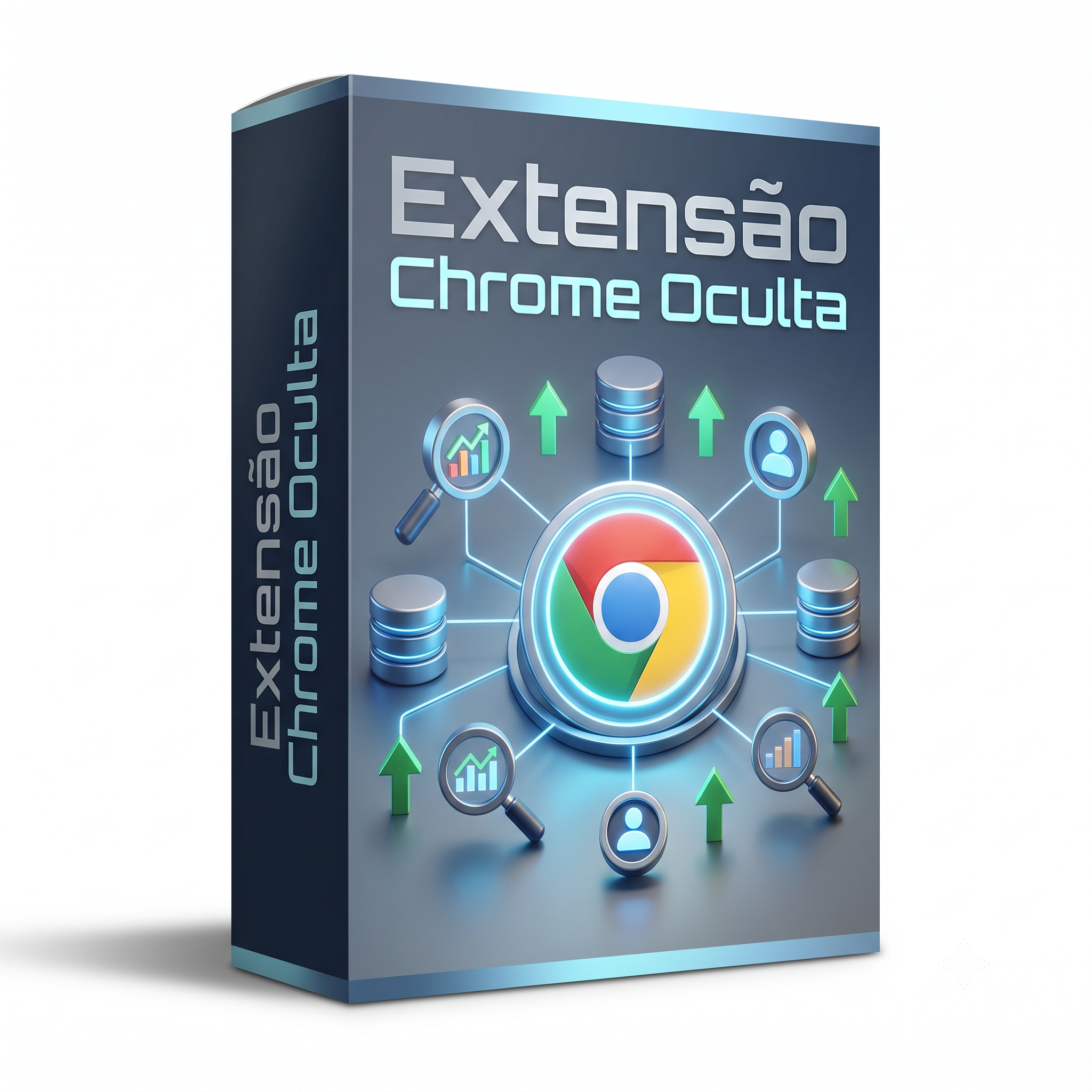 Extensão Chrome Oculta para Extrair Leads